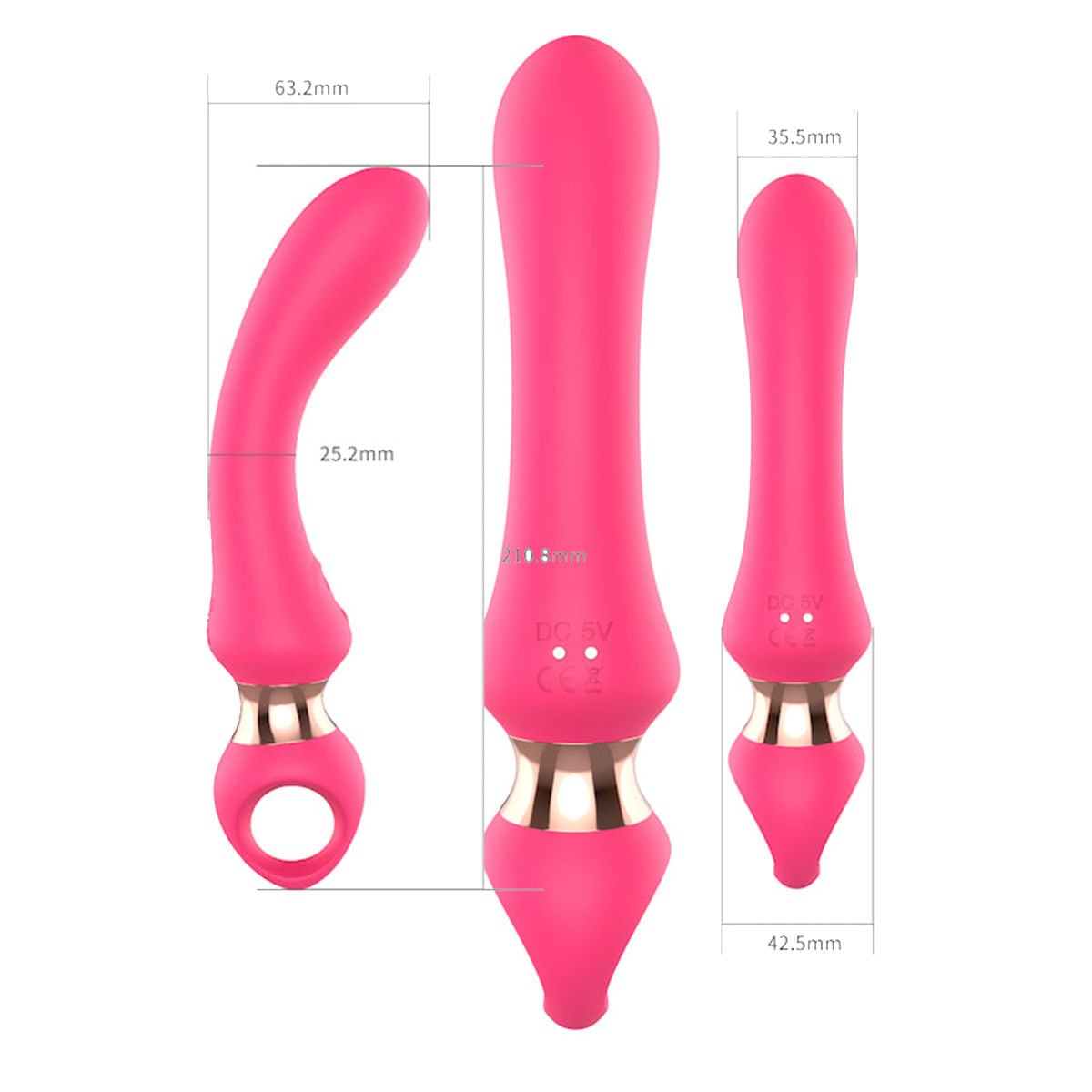 I-Moon Vibrador Ponto G com 7 Modos de Vibração Vip Mix