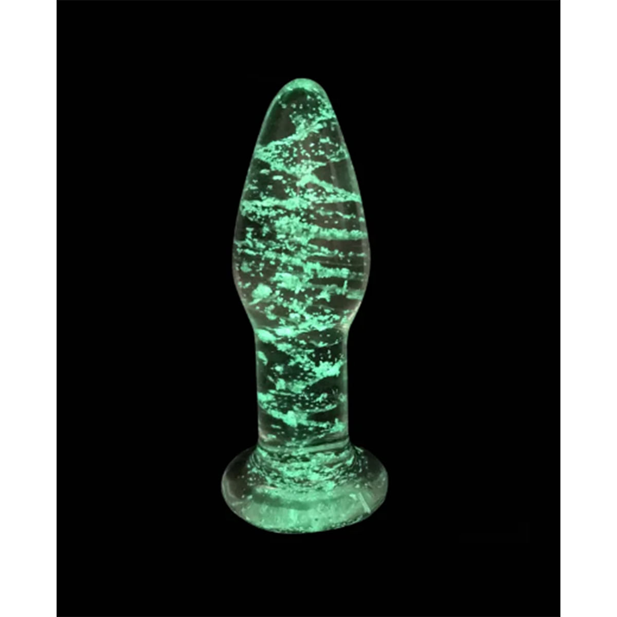 Plug Anal de Vidro Neon Fluorescente Tamanho M Libb