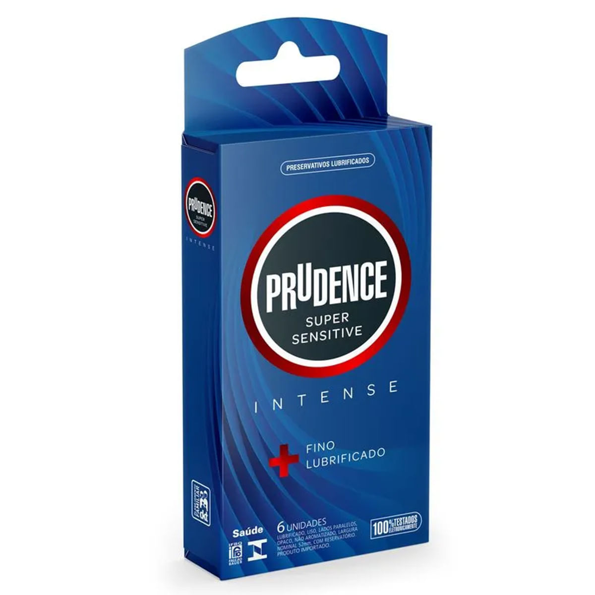 Preservativo Super Sensitive Intense com 6 unidades Prudence Preservativo Super Sensitive Intense com 6 unidades Prudence