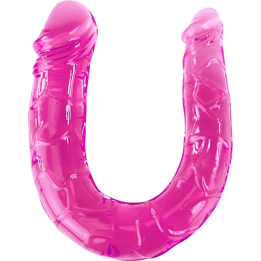 Boomerang Pênis Duplo com Veias e Glande Diversão ao  Cubo