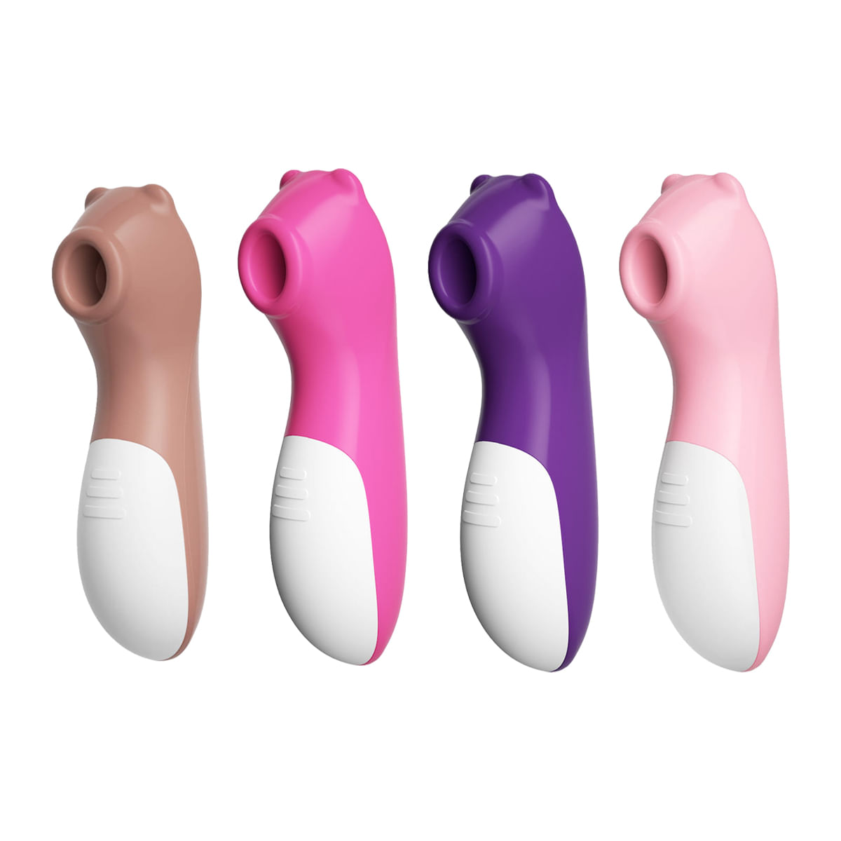 Estimulador de Clitóris Liso em Formato de Urso com 10 Modos de Pulsação Vip Mix