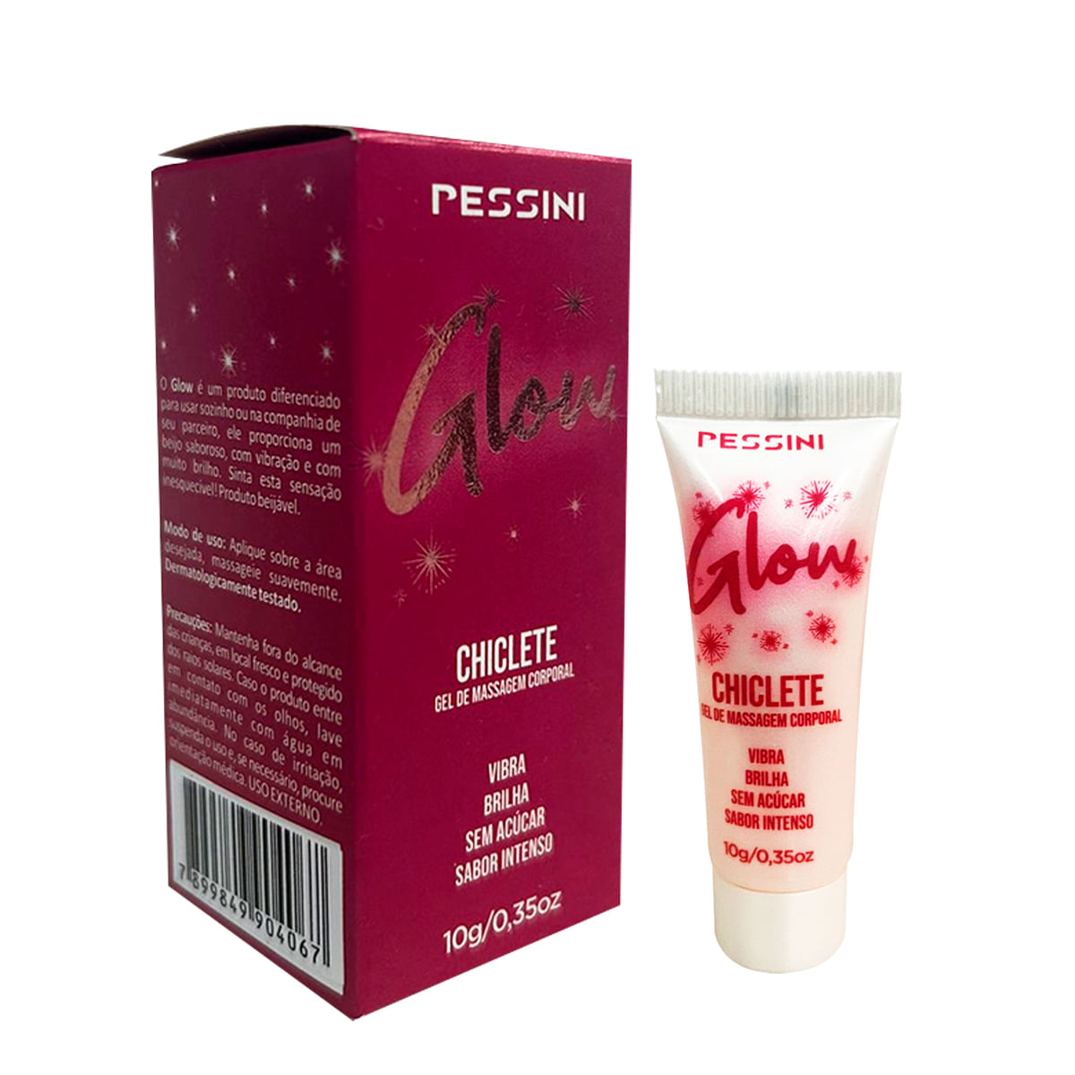 Glow Vibrador Líquido com Glitter 10g Pessini