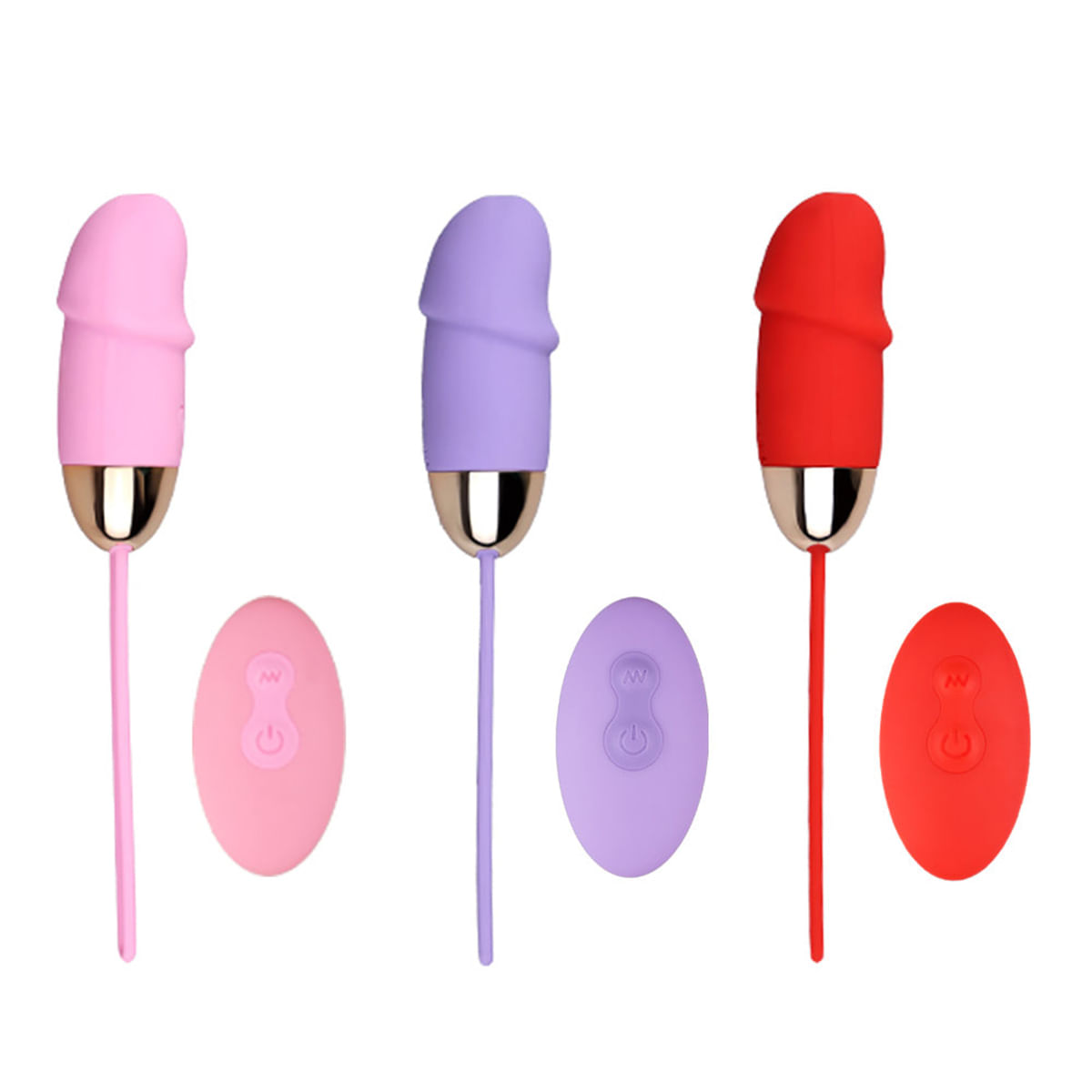 Bullet com formato de Glande com 10 modos de vibração Vip Mix