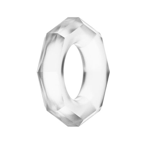 Anel Peniano Diamond Power Plus Cockring Transparente Vip Mix