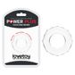 Anel Peniano Diamond Power Plus Cockring Transparente Vip Mix