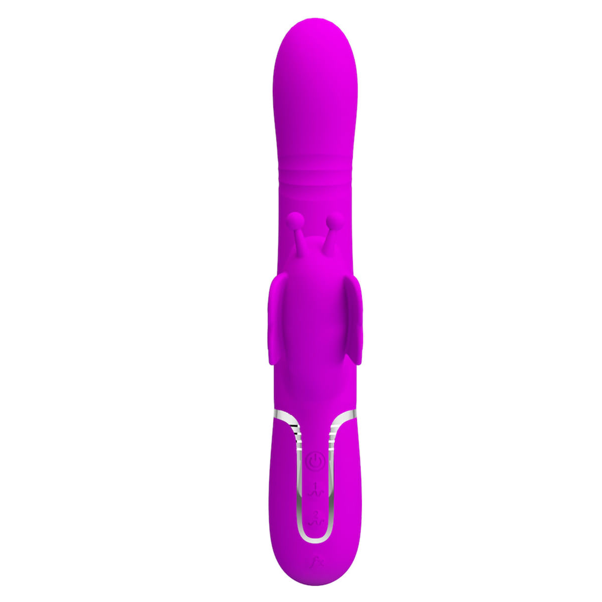 Vibrador Ponto G 4 em 1 com 7 Modos de Vibração e 7 modos de Pulsação e Vai e Vem da Vip Mix