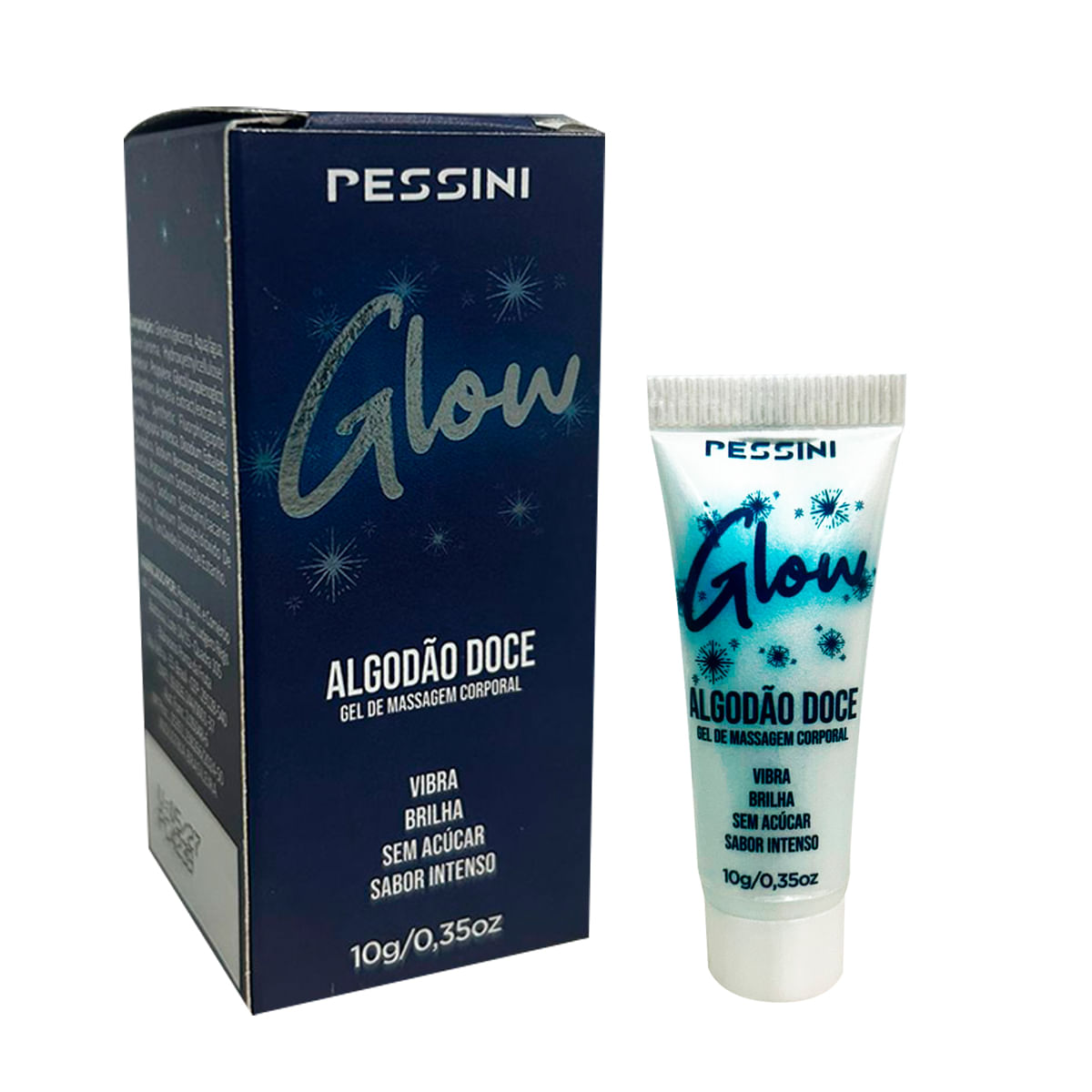 Glow Vibrador Líquido com Glitter 10g Pessini
