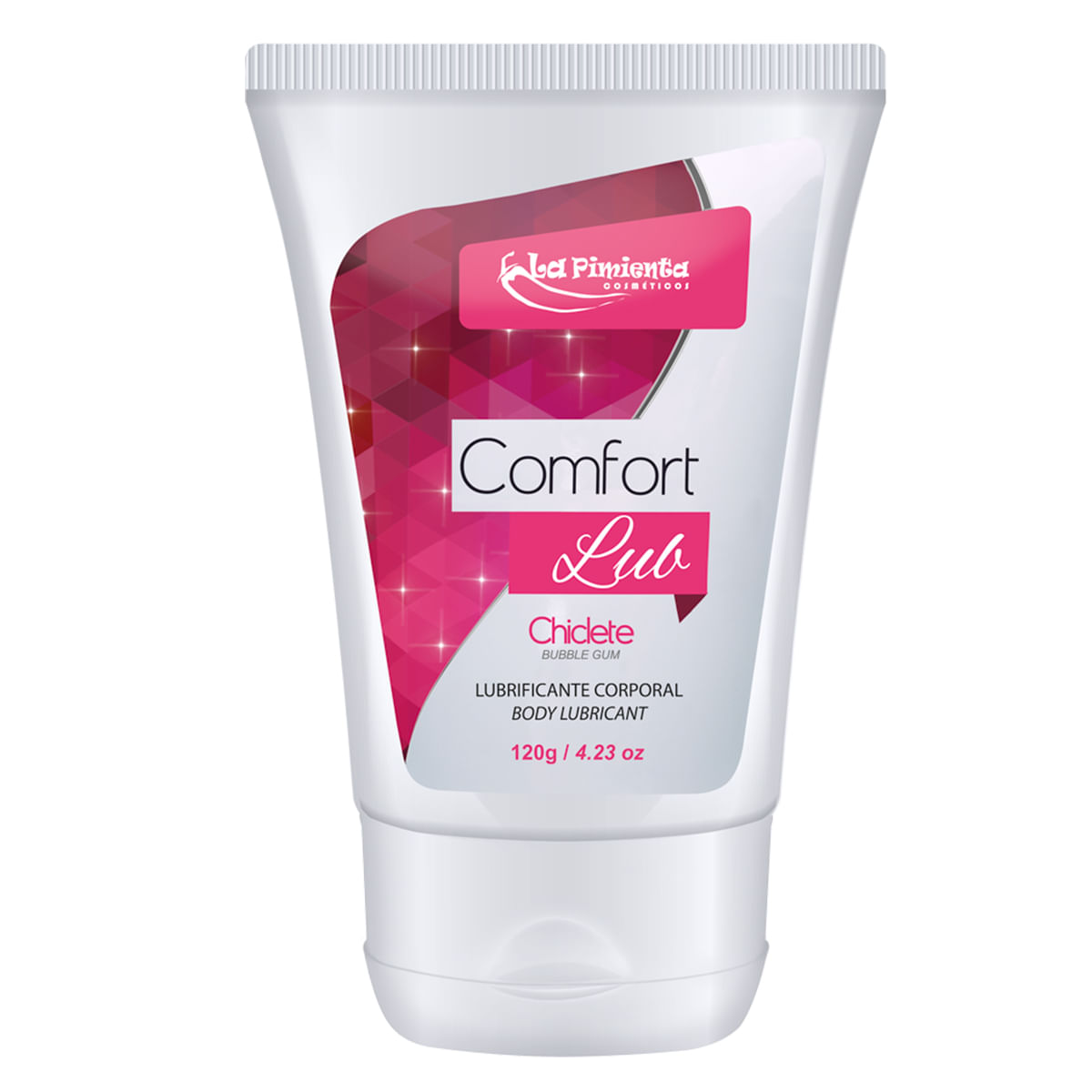 Comfort Lub Lubrificante Corporal de Chiclete 120g La Pimienta