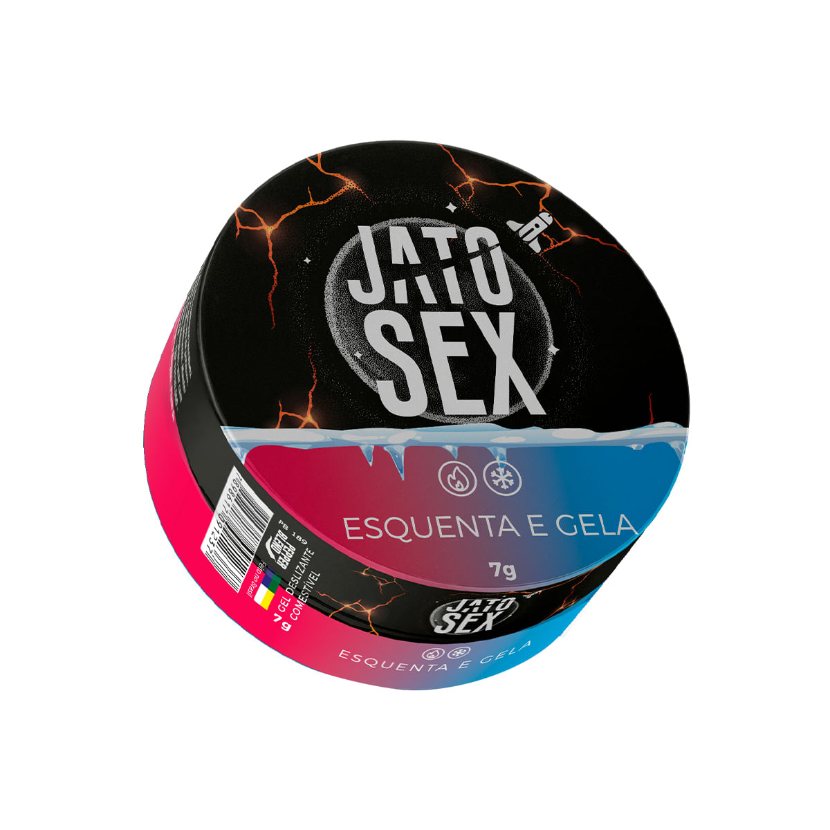 Gel Comestível Jato Sex Esquenta e Gela 7g Pepper Blend Gel Comestível Jato Sex Esquenta e Gela 7g Pepper Blend