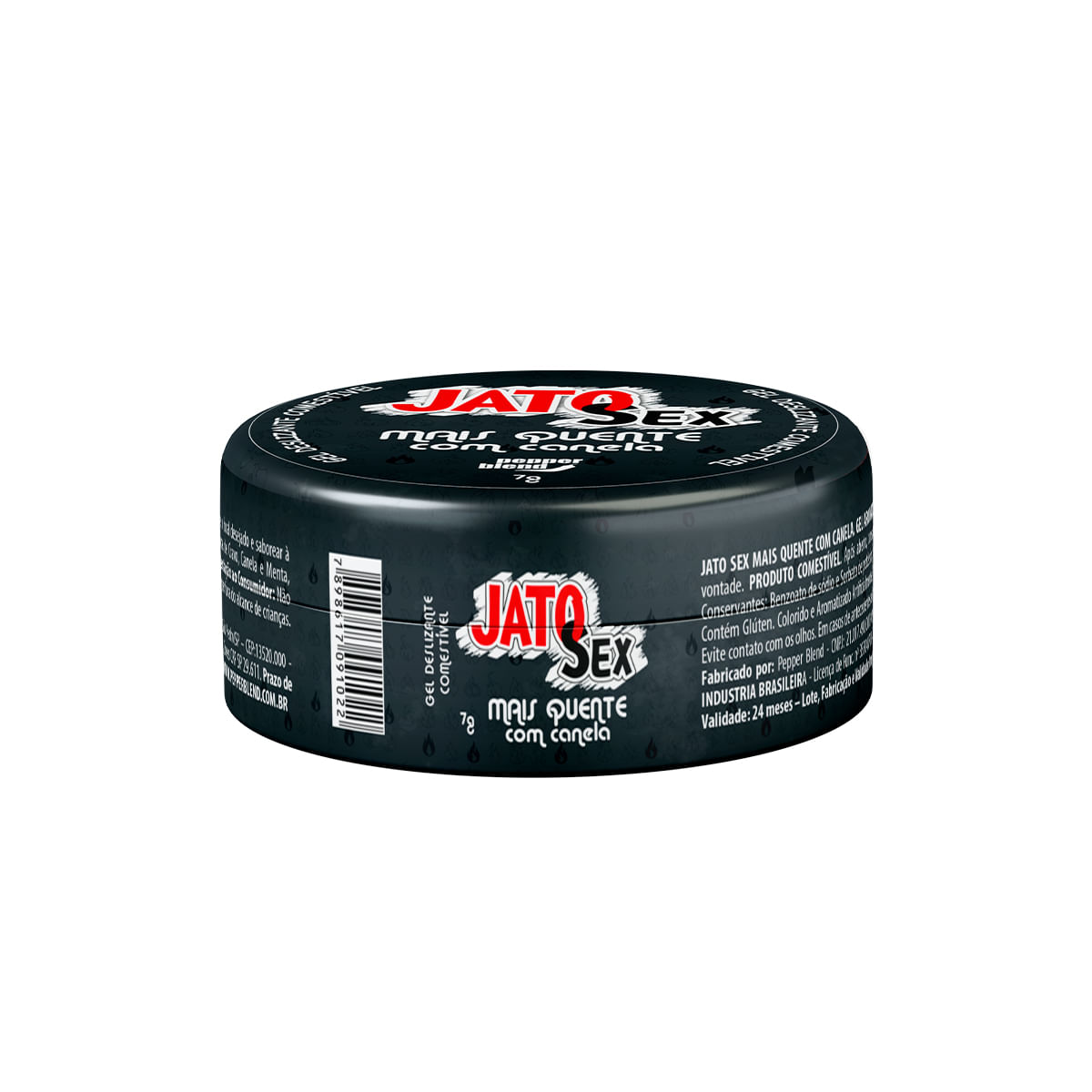 Gel Comestível Jato Sex Hot Dragon 7g Pepper Blend