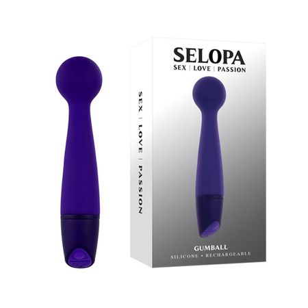 Selopa Vibrador com Cabeça Esférica com10 Modos de Vibração 3R import