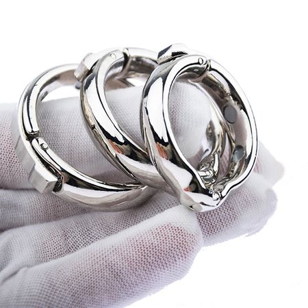 Anel Peniano de Aço Inoxidável com Fecho 2,6 cm Sexy Import