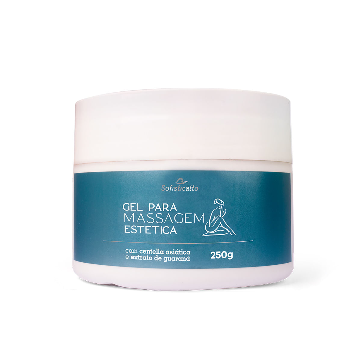 Gel para Massagem Estética com Extrato de Guaraná 250g Sofisticatto Gel para Massagem Estética com Extrato de Guaraná 250g Sofisticatto