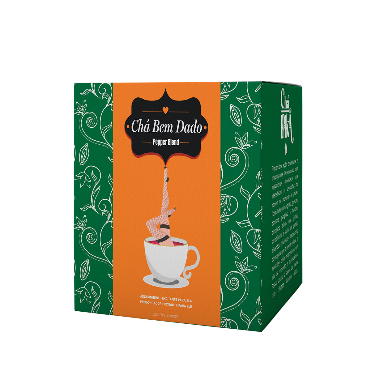 Kit Cha de PPK Bem Dado Gel Excitante Pepper Blend