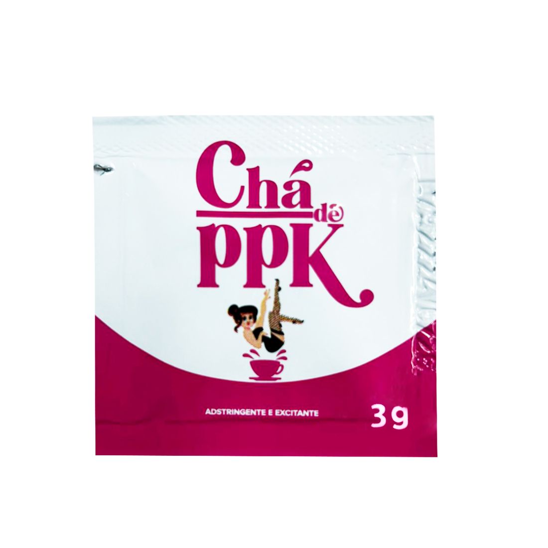 Chá de PPK Gel Adstrigente Excitante Feminino 3g Pepper  Blend