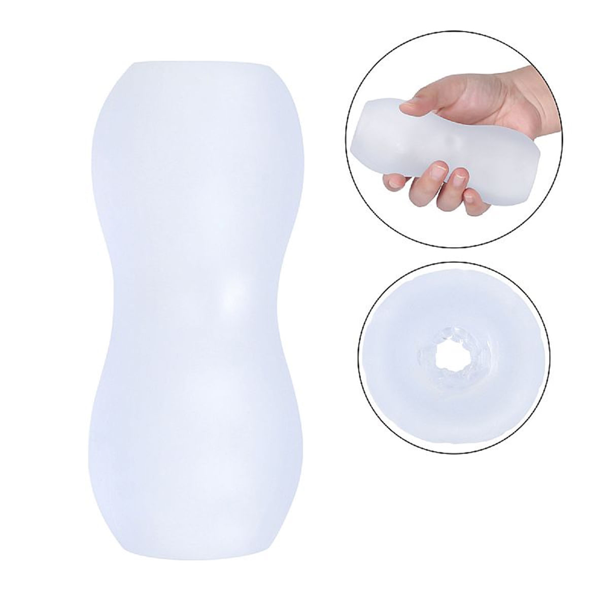 Roy Masturbador Masculino em Silicone 13,5x5,5cm Sexy Import Roy Masturbador Masculino em Silicone 13,5x5,5cm Sexy Import