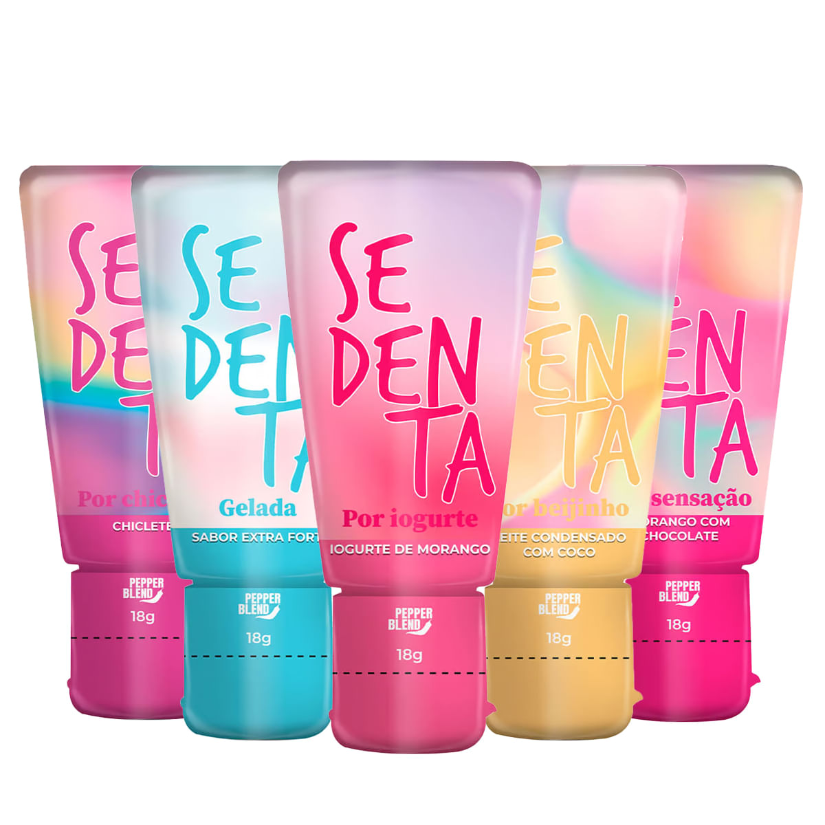 Kit Erótico com Sedenta Por Sabor 5 Unidades