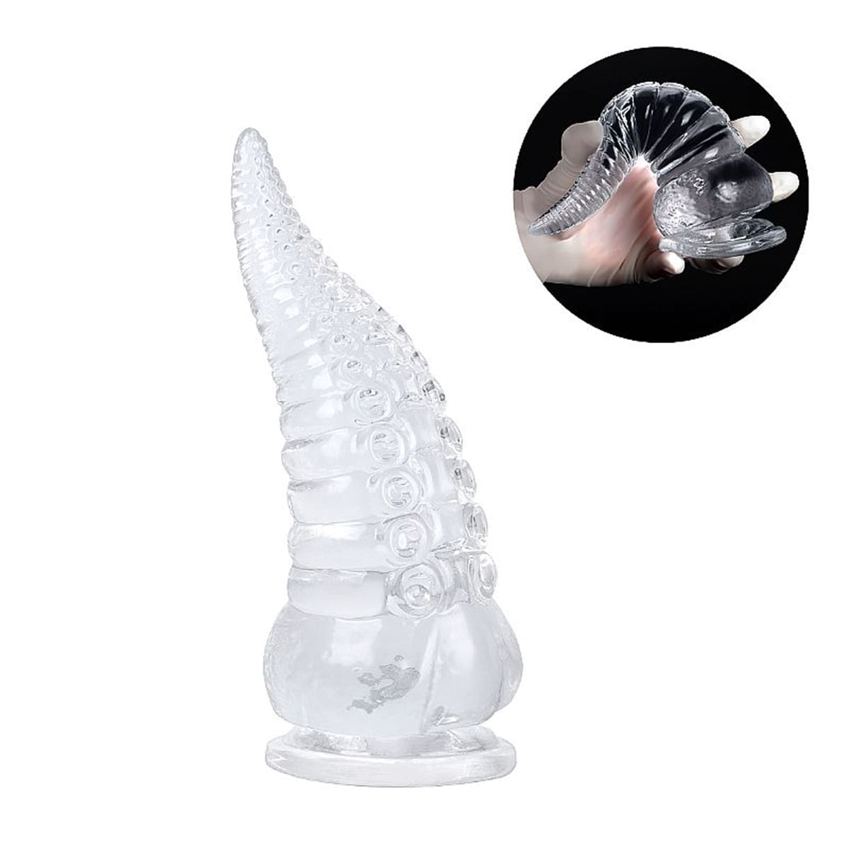 Plug Anal em Silicone com Ventosa 15,5x4cm Sexy Import Plug Anal em Silicone com Ventosa 15,5x4cm Sexy Import