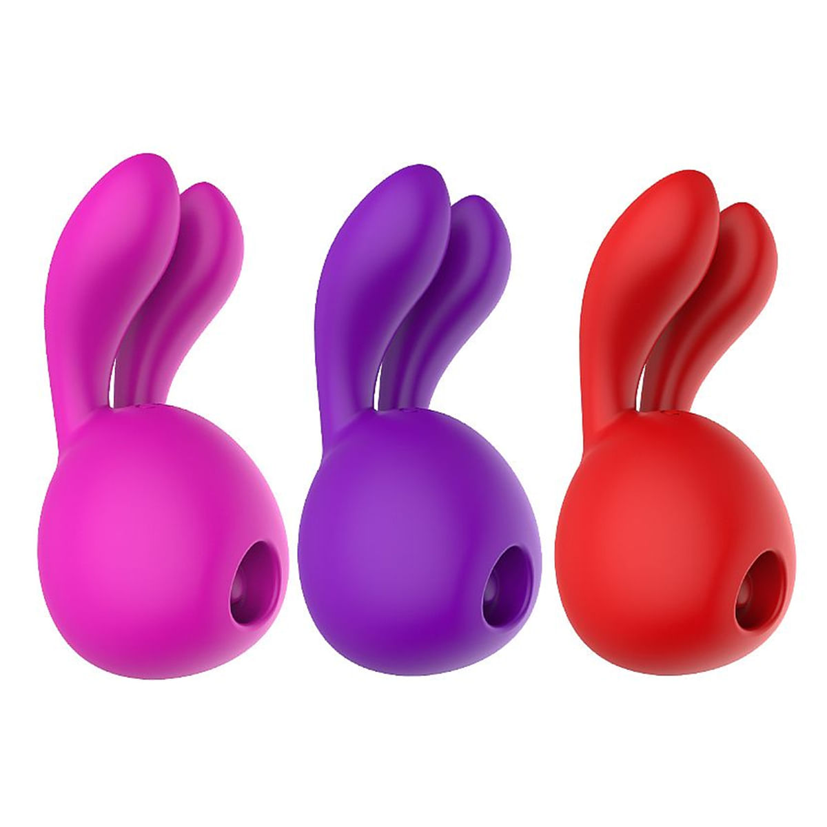 Vibrador de Clitóris com Formato de Coelho com 5 Modos de Pulsação Sexy Import