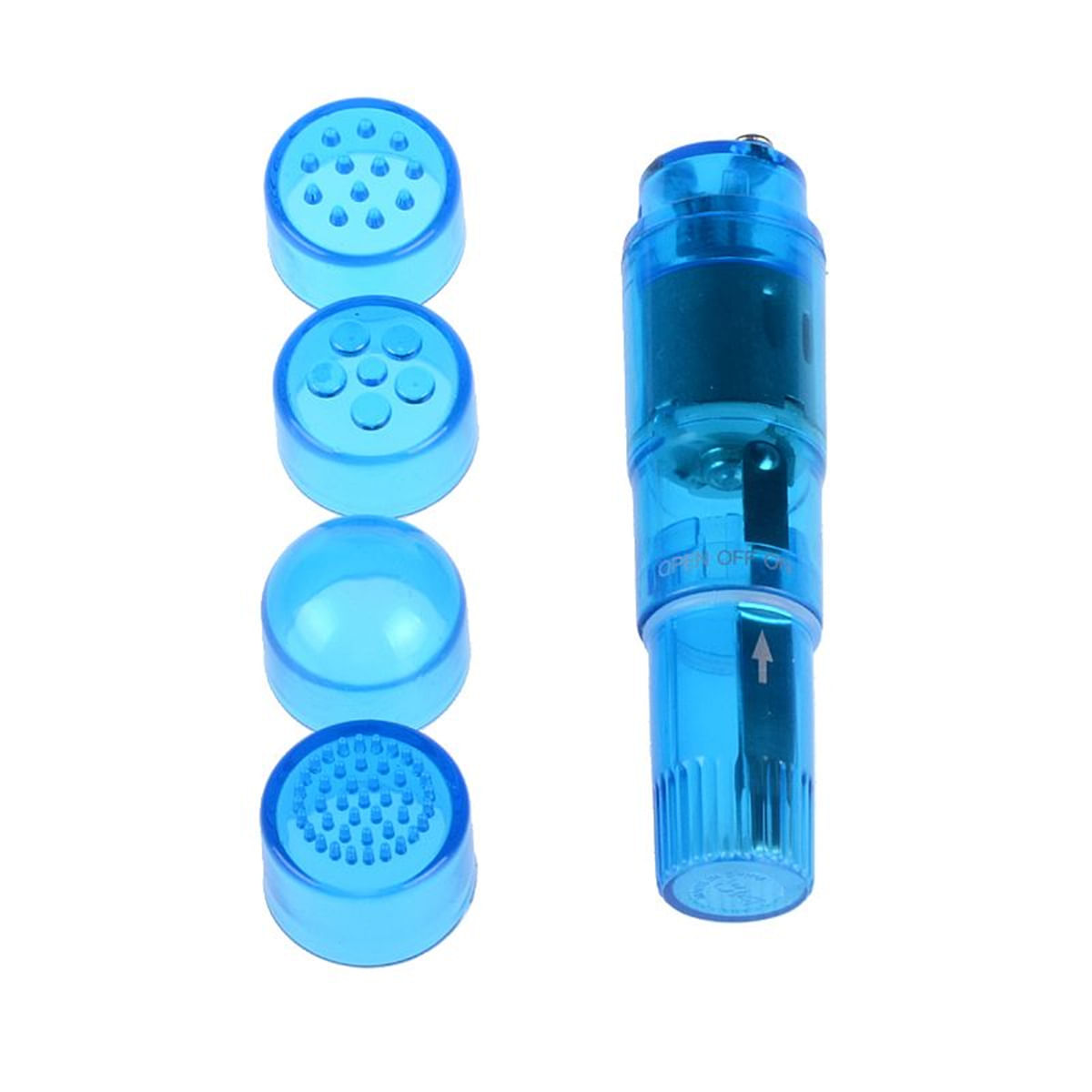 Pocket Rocket Mini Massageador com 4 Capas Estimuladoras Sexy Import