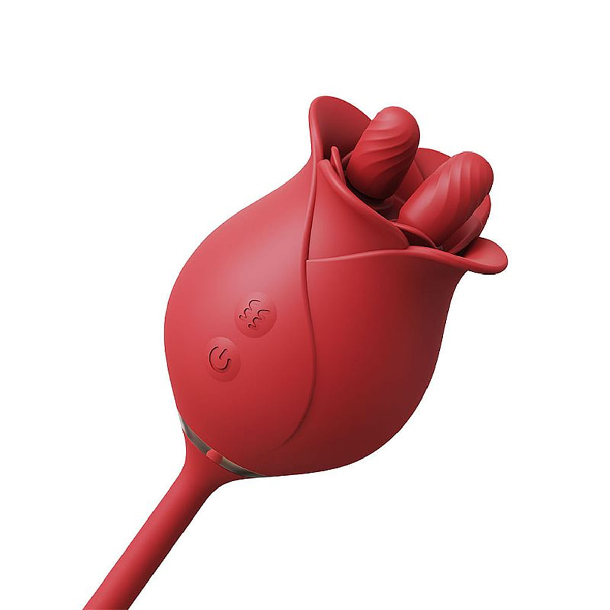 Rosa com Língua Estimuladora de Clitóris e Ponto G e 10 Modos de Vibração Sexy Import