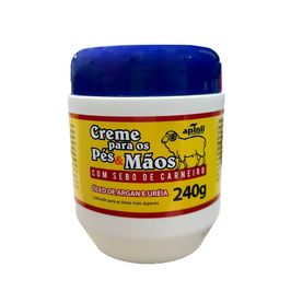 Creme para os Pés & Mãos com Sebo de Carneiro 240g Apinil