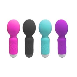 Mini Vibrador Varinha Mágica Hero com 10 Modos de Vibração Sexy Import
