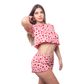 Pijama Camiseta Estampado Hot Love