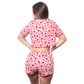 Pijama Camiseta Estampado Hot Love