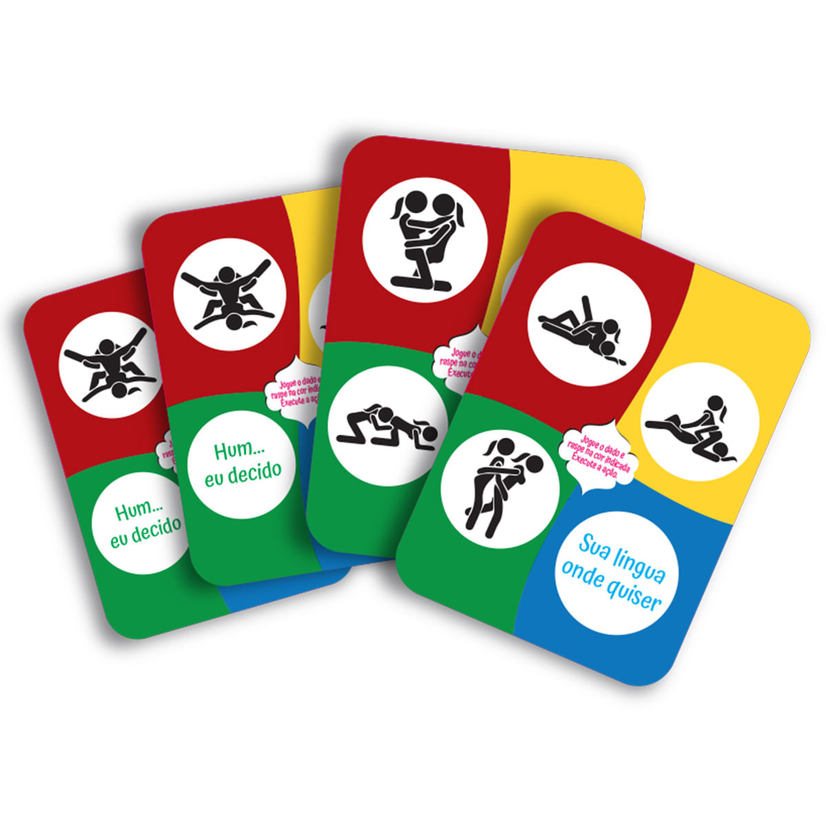 Jogo de Dado e Raspadinha Kama Sutra Lésbica  Diversão ao Cubo