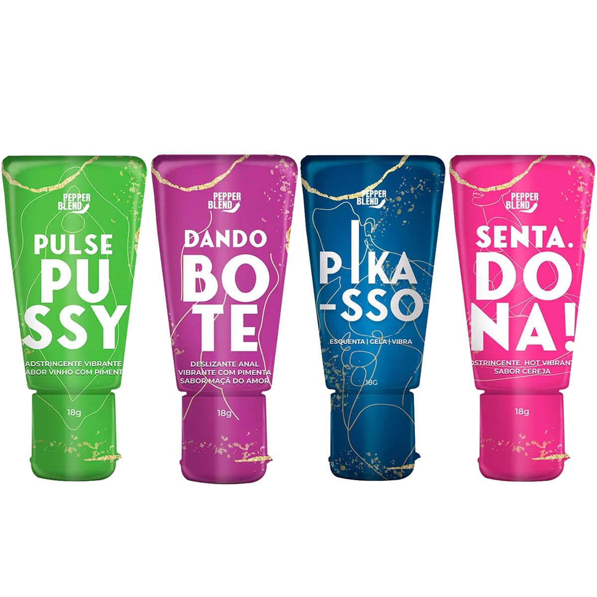 Kit Erótico com 4 Pulse Pussy Senta Dona Pikasso e Dando o Bote Kit Erótico com 4 Pulse Pussy Senta Dona Pikasso e Dando o Bote