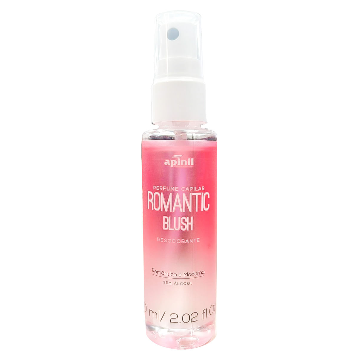 Perfume para Cabelo Romantic Blush 60ml sem Alcool Apinil