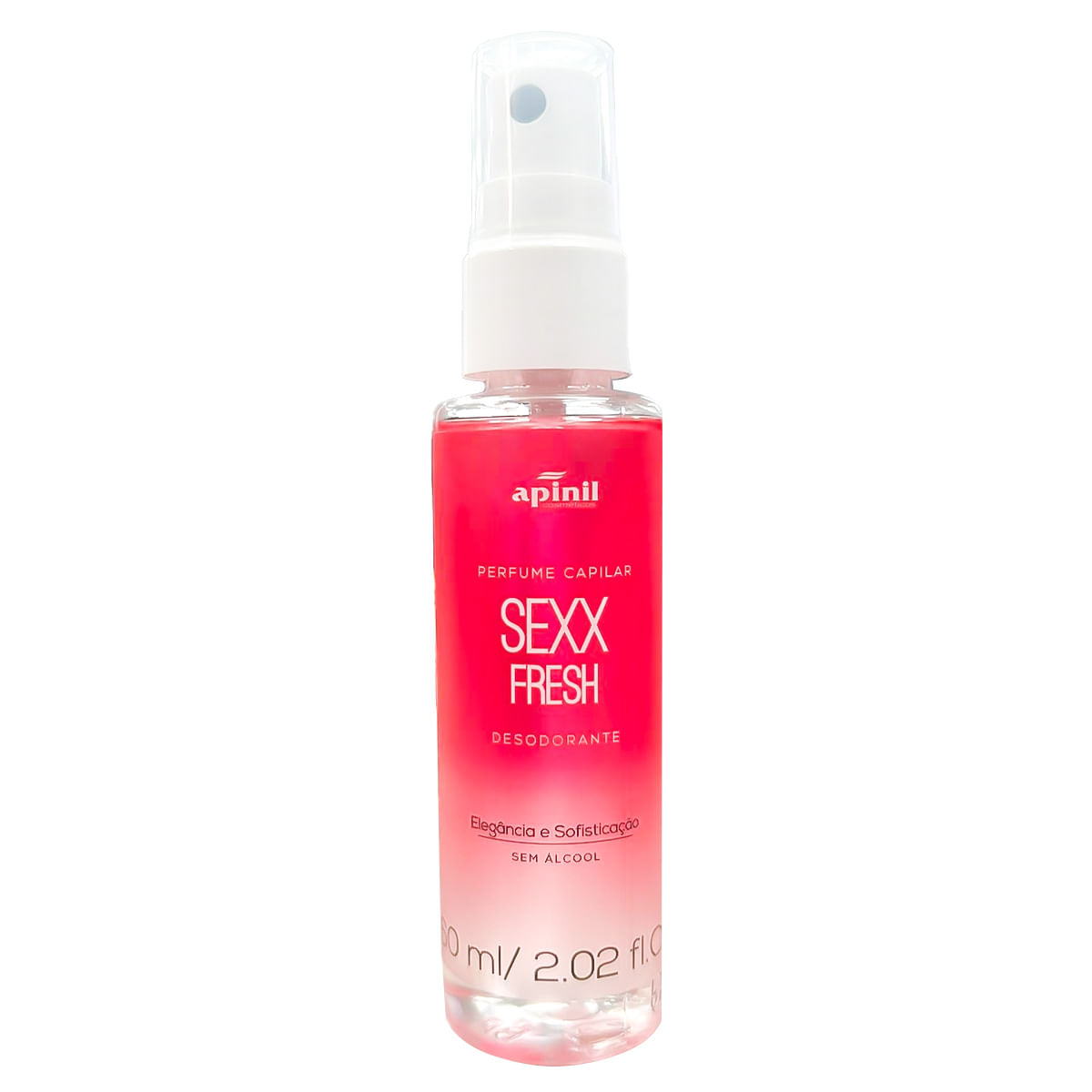 Perfume para Cabelo Sexx Fresh 60ml sem Alcool Apinil