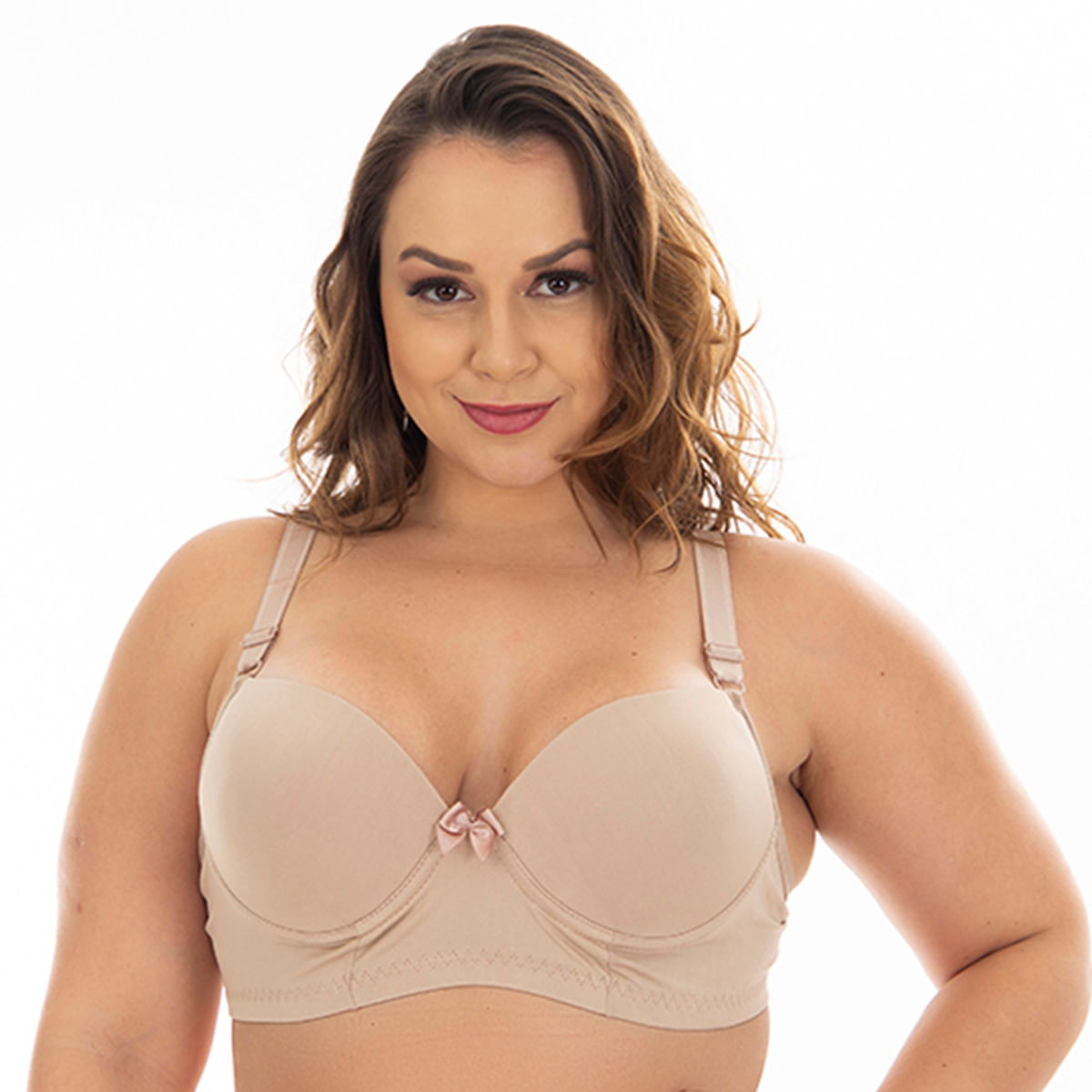 Sutiã Plus Size Reforçado Liso Patitex