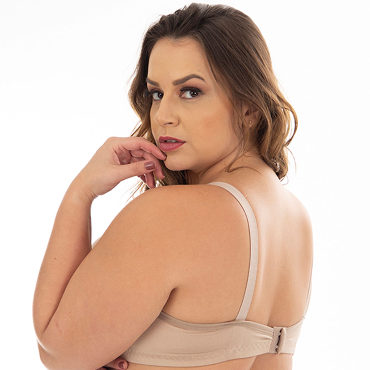 Sutiã Plus Size Reforçado Liso Patitex