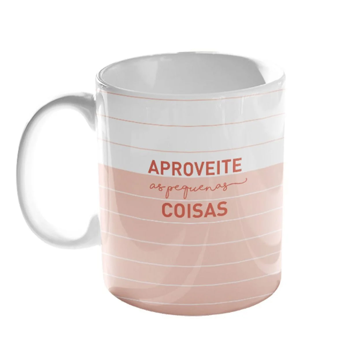 Caneca Aproveite as Pequenas Coisas 300ml Sude Caneca Aproveite as Pequenas Coisas 300ml Sude