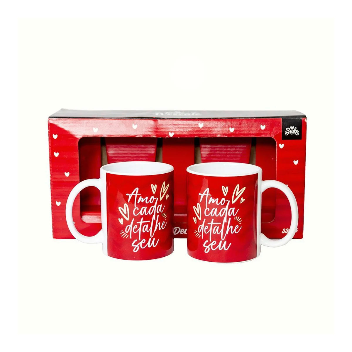 Caneca Amo Cada Detalhe Seu 300ml Sude
