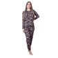 Pijama Longo com Estampas Variadas Hot Love