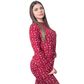 Pijama Longo com Estampas Variadas Hot Love