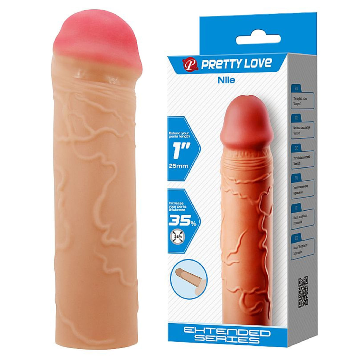 Capa Peniana Extensora Pretty Love Sexy Import