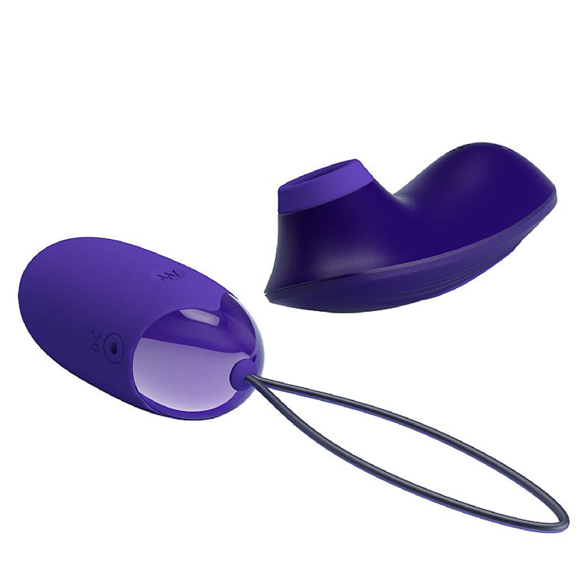 Bullet e Vibrador de Pulsação 12 Modos de Vibração e 4 de Pulsação Sexy Import