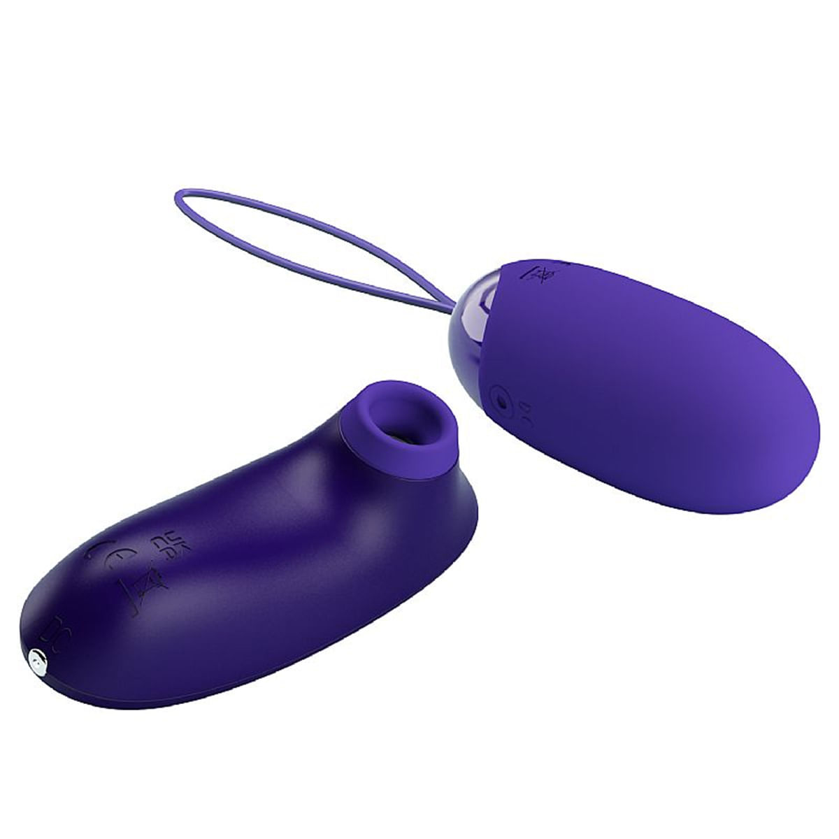 Bullet e Vibrador de Pulsação 12 Modos de Vibração e 4 de Pulsação Sexy Import