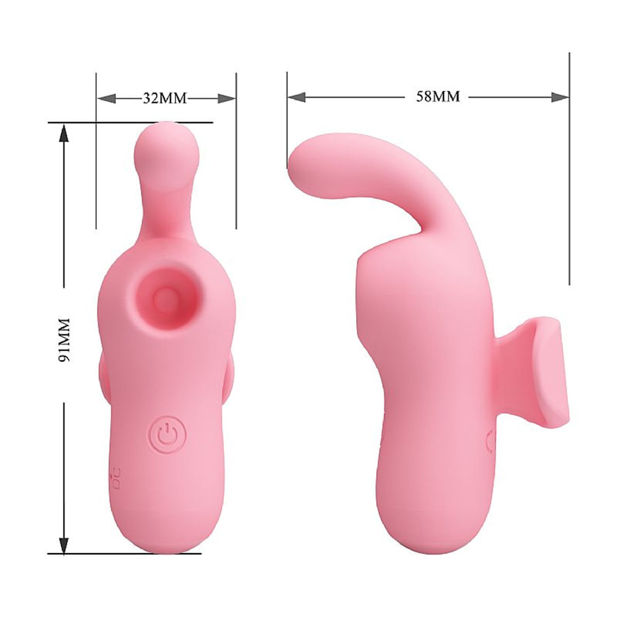 Dedeira Magic Fairy 10 Modos de Vibração e Sucção Sexy Import