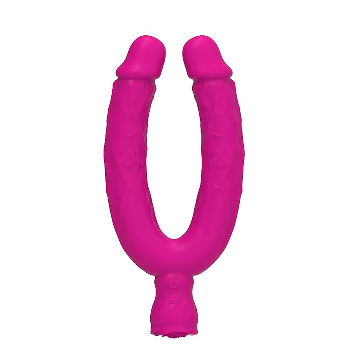 Pênis Duplo com Vibro Flexible 10 Modos de Vibração Sexy Import