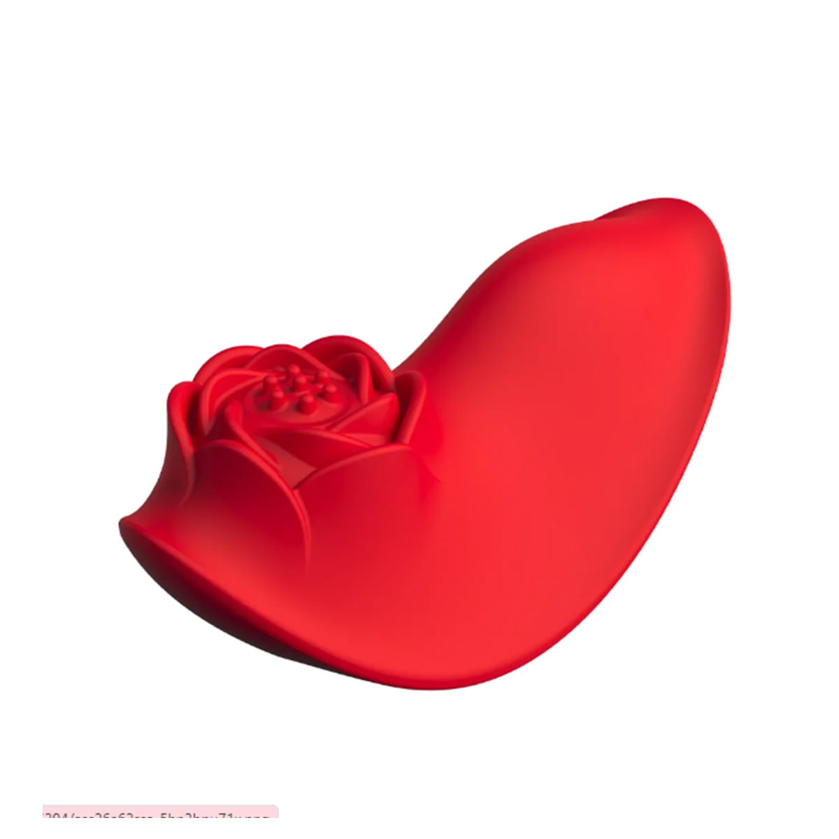 Vibrador de Calcinha com Textura de Rosa com 9 Modos de Vibração Libb