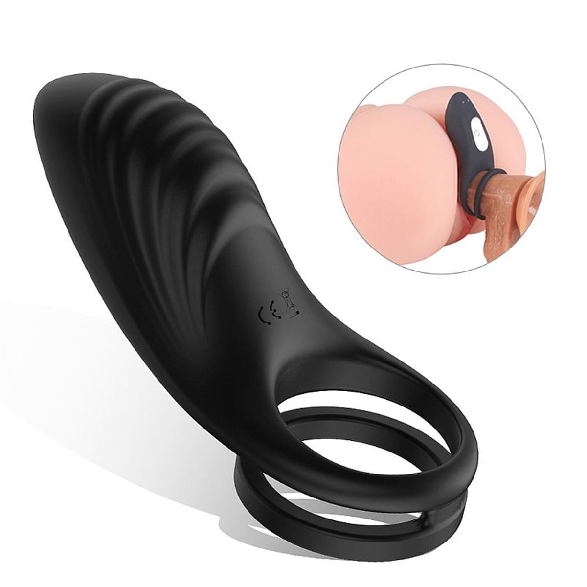 Anel Peniano Duplo 9 Modos de Vibração Sexy Import