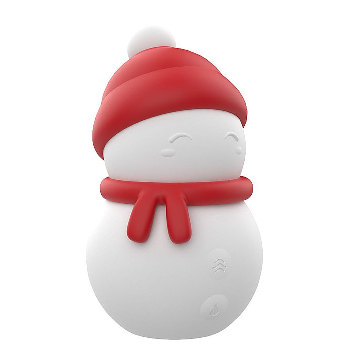 Vibrador de Pulsação Formato de Boneco de Neve com 5 Modos de Pulsação e Aquecimento Sexy Import Vibrador de Pulsação Formato de Boneco de Neve com 5 Modos de Pulsação e Aquecimento Sexy Import
