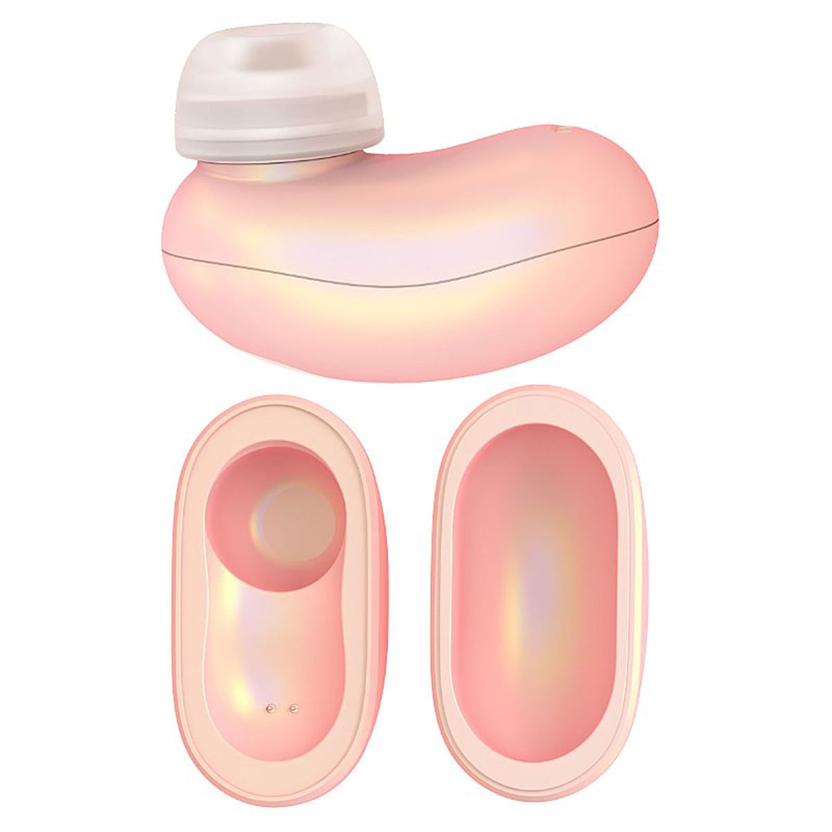 Mini Pod Vibrador de Pulsação Recarregável com 5 Modos de Pulsação Sexy Import