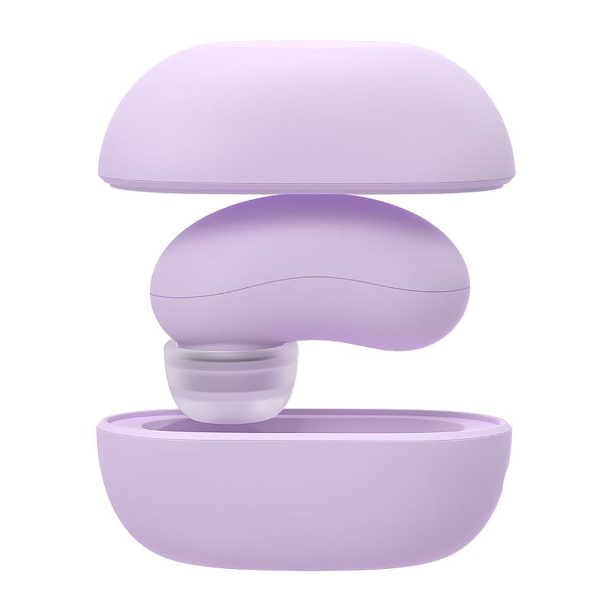 Mini Pod Vibrador de Pulsação Recarregável com 5 Modos de Pulsação Sexy Import