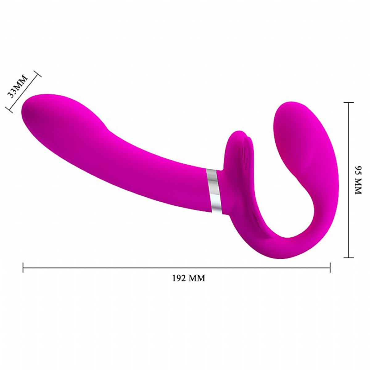Valerie Vibrador de Casal Ponto G 12 Modos de Vibração Sexy Import